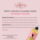 Camille Rose Sweet Ginger Cleansing Rinse - 12oz