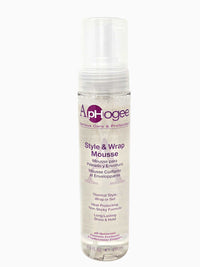 Aphogee Style & Wrap Mousse - 8.5oz