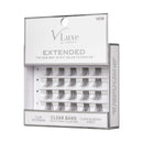 VLuxe Extended Faux Mink Clear Band Cluster Clean Blending Effect - VE08