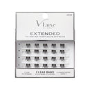 VLuxe Extended Faux Mink Clear Band Cluster Clean Blending Effect - VE09