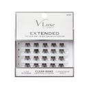 VLuxe Extended Faux Mink Clear Band Cluster Clean Blending Effect - VE10