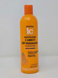 ic Fantasia Hair Polisher Carrot Oil Moisturizer Triple Strength - 12oz