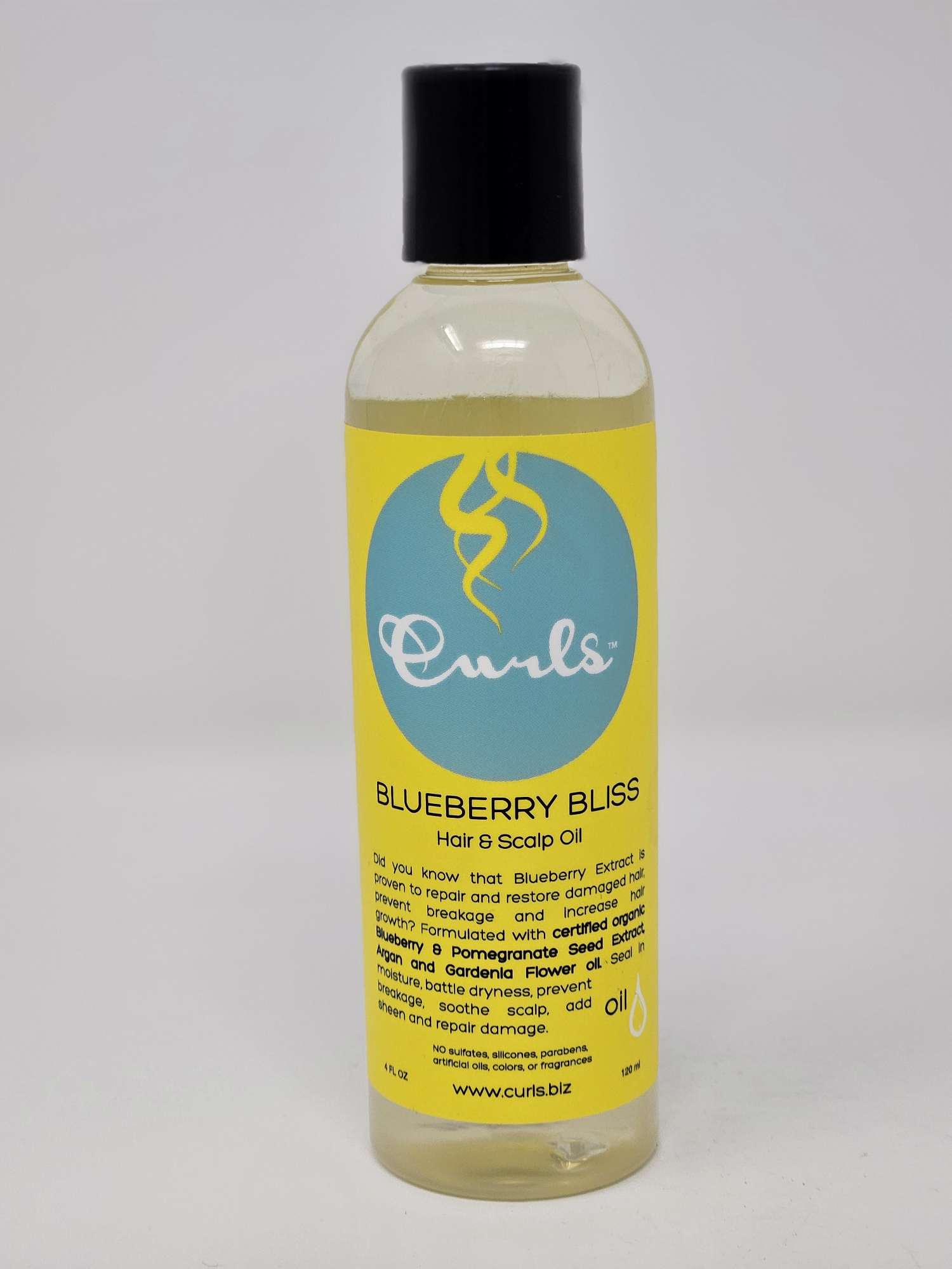 Curls Blueberry Bliss Hair & Scalp Oil - 4oz