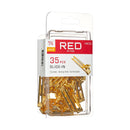 Red by Kiss Gold Slide-In Clips 1 3/4" - 35pcs