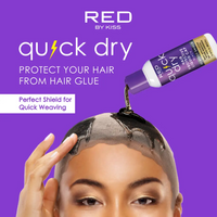 Red by Kiss Quick Dry Hair Protective Liquid Cap Black