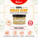 Kuza 100% Indian Hemp Hair & Scalp Treatment 18oz (Jumbo)