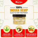 Kuza 100% Indian Hemp Hair & Scalp Treatment 18oz (Jumbo)