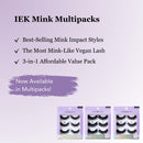 Red by Kiss Mink Impact Multipack Vegan Strip Lashes