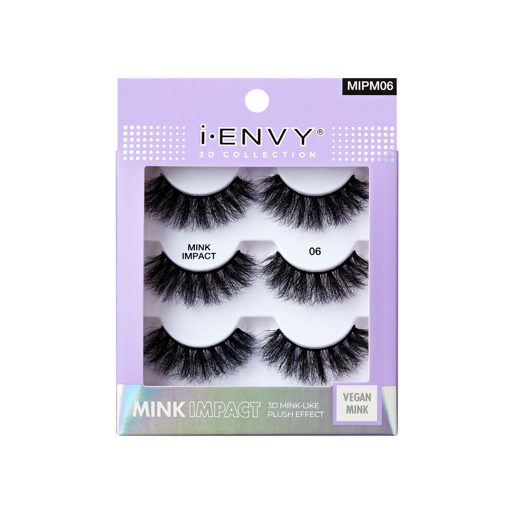 Red by Kiss Mink Impact Multipack Vegan Strip Lashes