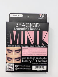 TRS True Mink Lashes Multipack 3D (MM06, MM08, MM11)