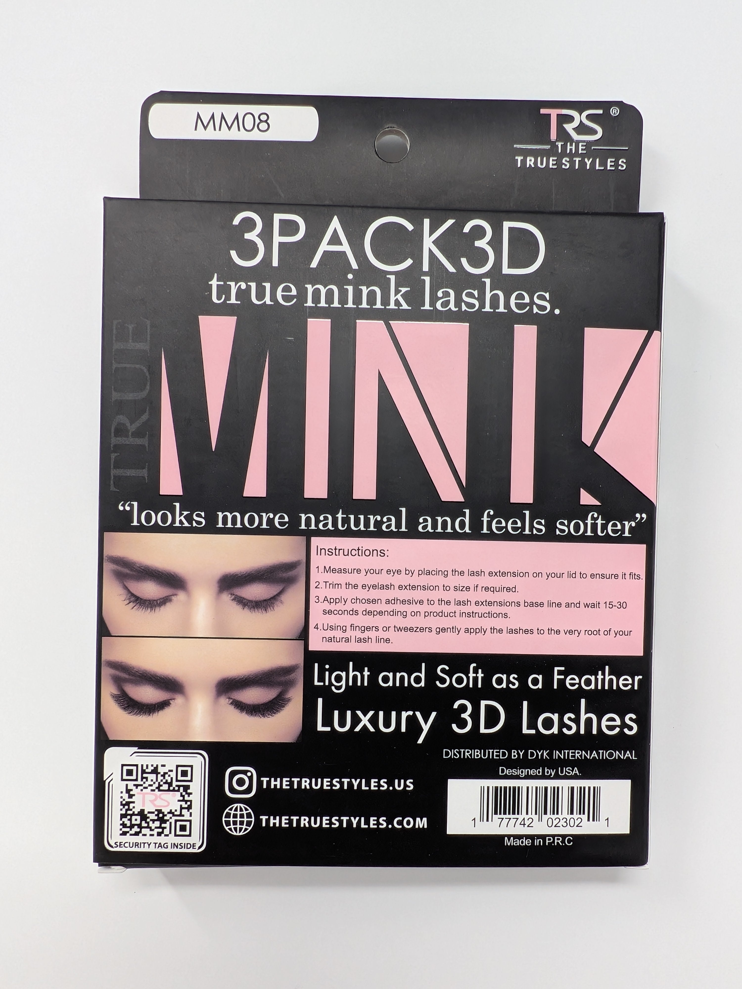 TRS True Mink Lashes Multipack 3D (MM06, MM08, MM11)