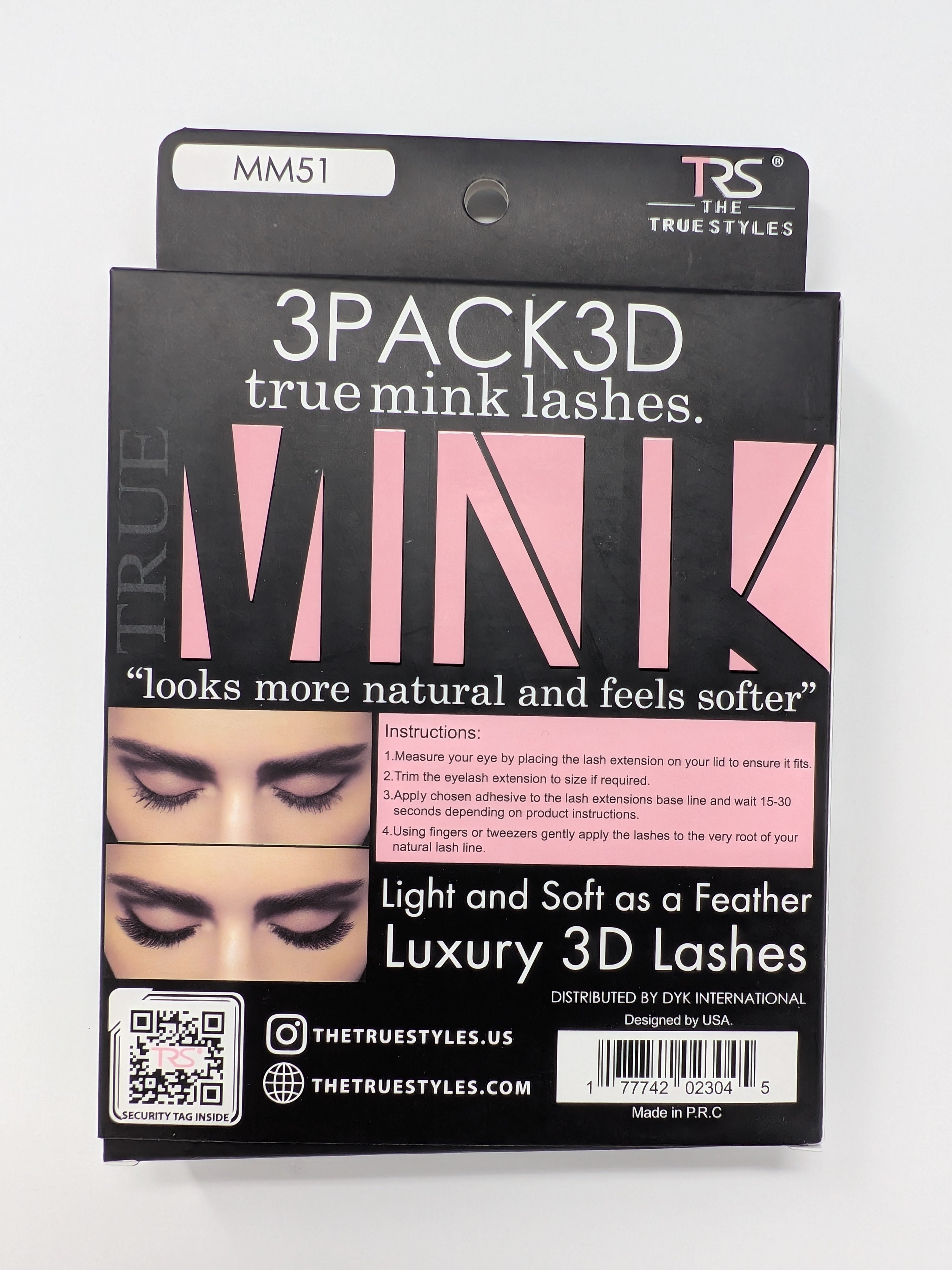 TRS True Mink Lashes Multipack 3D (MM51, MM54, MM55)