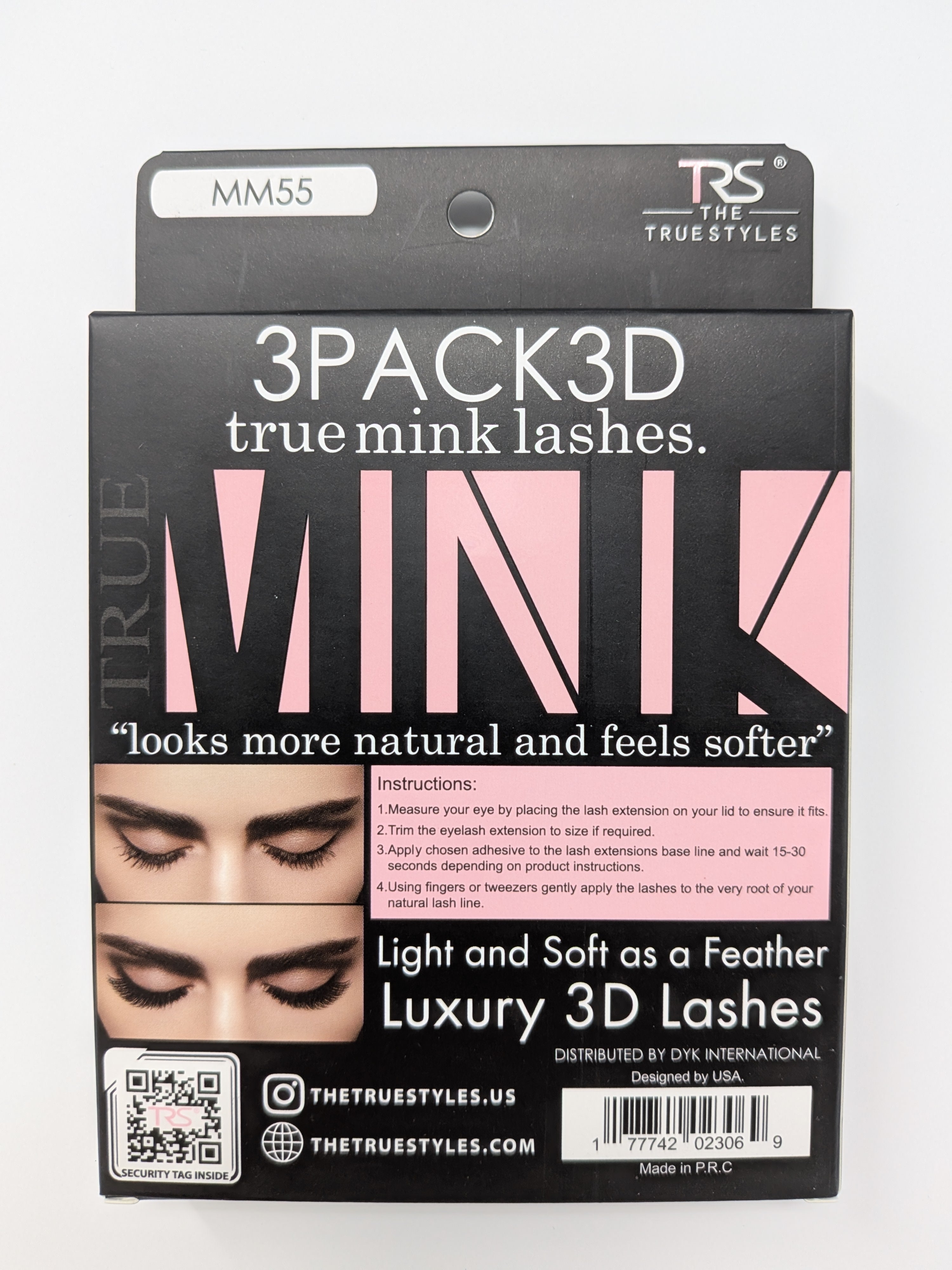 TRS True Mink Lashes Multipack 3D (MM51, MM54, MM55)