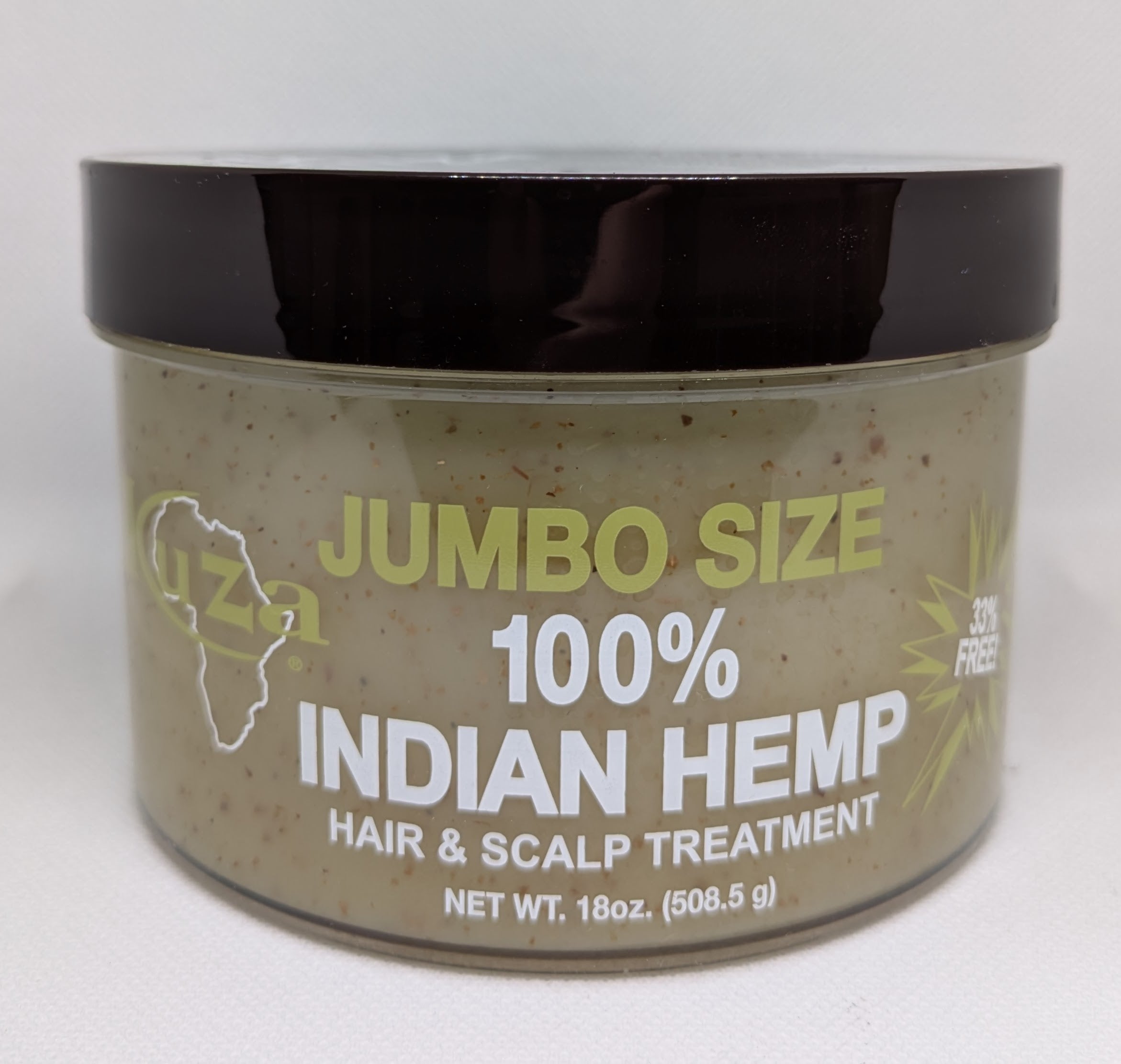 Kuza 100% Indian Hemp Hair & Scalp Treatment 18oz (Jumbo)