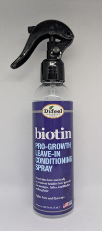 Difeel Biotin Pro-Growth Leave-in Conditioning Spray 6oz