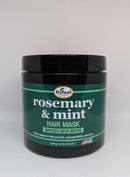 Difeel Rosemary & Mint Strengthening Hair Mask Infused with Biotin 12oz