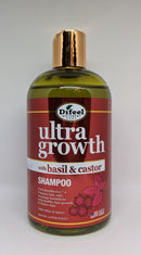 Difeel Ultra Growth with Basil & Castor Oil Shampoo 12oz