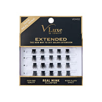 VLuxe Extended Real Mink Cluster Wispy Fluffy Effect - VEM02