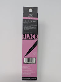 TRS Felt Tip Eyeliner Lash Glue Black