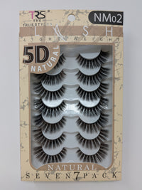 TRS Lightweight 5D Natural Lashes Multipack