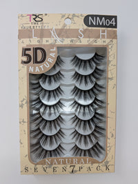 TRS Lightweight 5D Natural Lashes Multipack