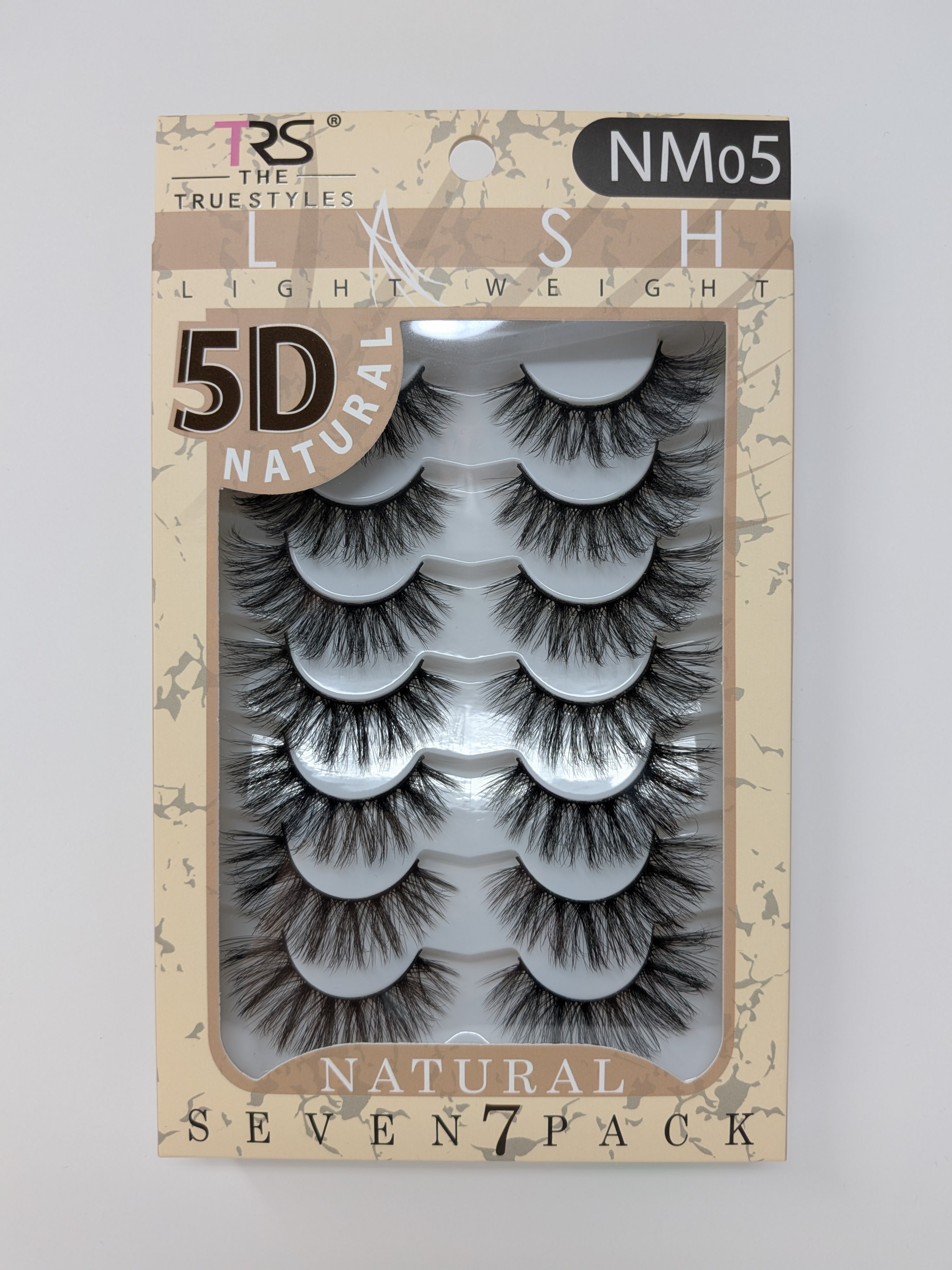 TRS Lightweight 5D Natural Lashes Multipack