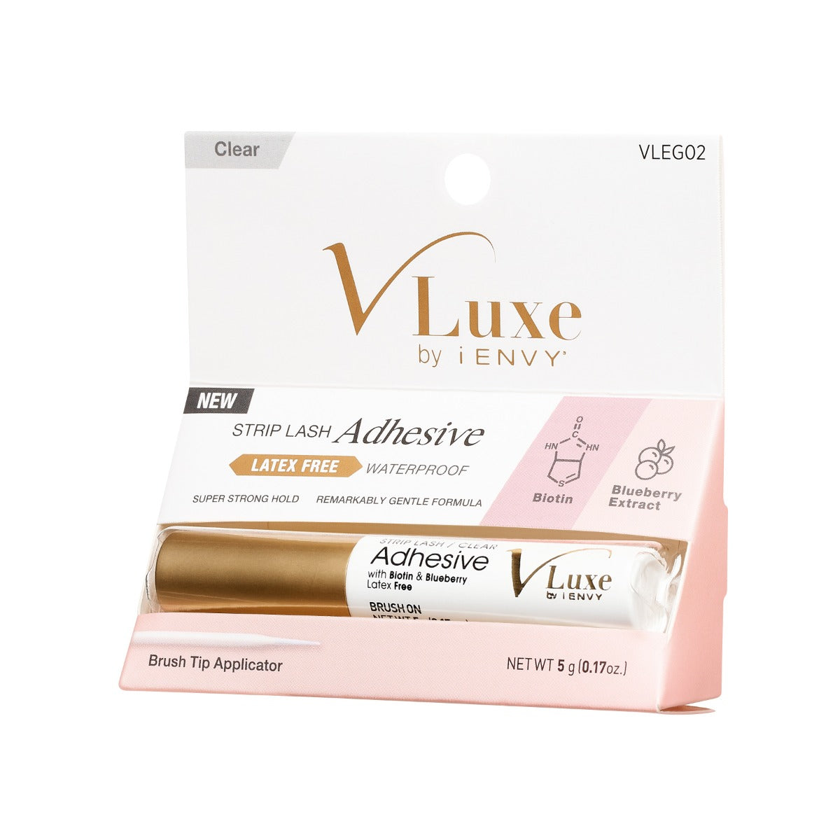 VLuxe Biotin Striplash Adhesive w/Biotin - Clear