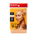 Red by Kiss Stocking Wig Cap (2pcs)