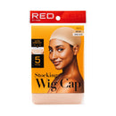 Red by Kiss Stocking Wig Cap (5pcs)