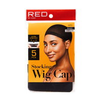 Red by Kiss Stocking Wig Cap (5pcs)