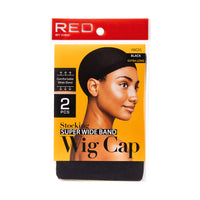 Red by Kiss Stocking Wig Cap Super Wide Band (2pcs)