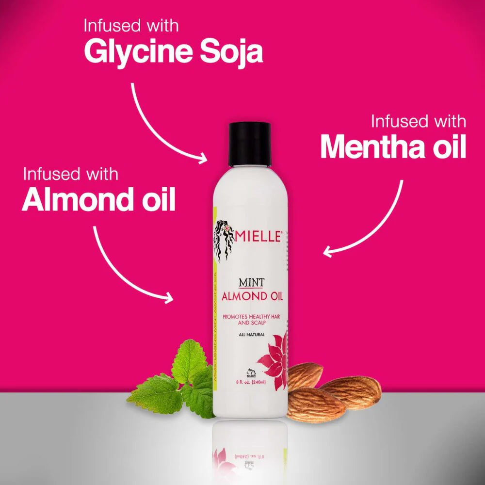 Mielle Mint Almond Oil - 8oz