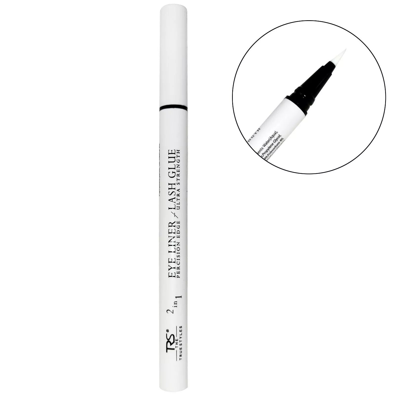 TRS Felt Tip Eyeliner Lash Glue Clear